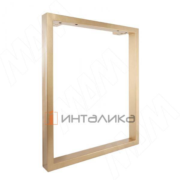 Опора для стола П-образная, 60х30, H715+10 мм, золото матовое (П60X30/715 GL) – 2