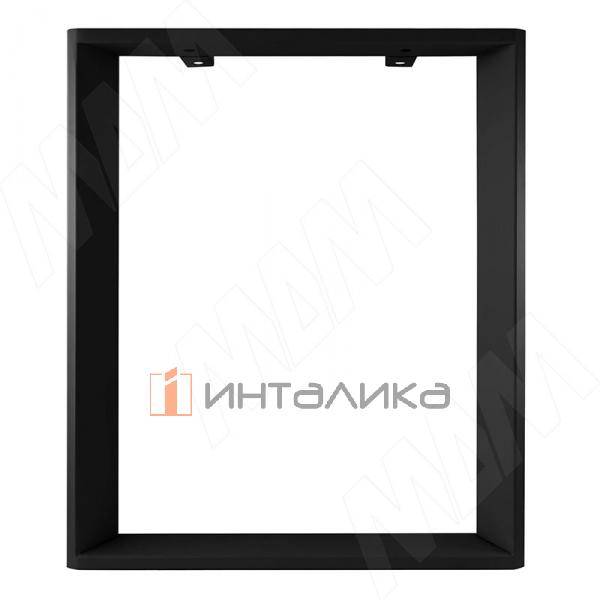 Кассель опора для стола прямоугольная, 80х20, H715+10 мм, черный, 1 шт. (KS80X20/715 BLC) – 2
