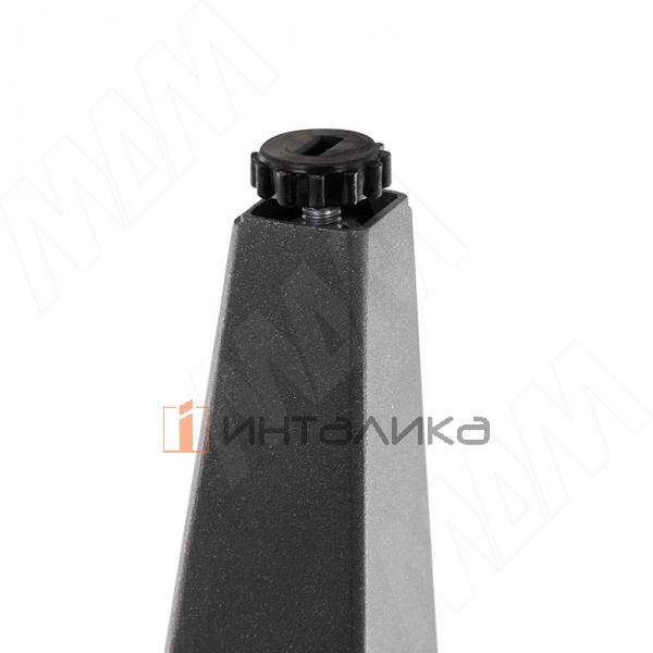 PIN опора для стола V-образная, 180х712+10 мм, графит (PIN180x715 GR) – 2