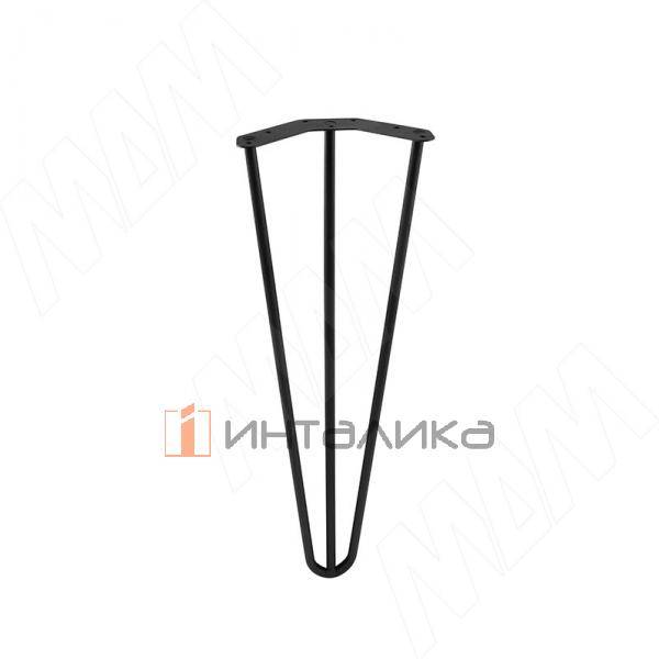 LOFT опора для стола V-образная, 111х430 мм, черный (LFT111x430 BLC) – 2