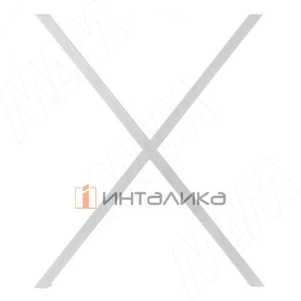Аспен опора для стола X-образная, 60х30, H715+10 мм, белый, 1шт. (AS60X30/715 WT) – 2