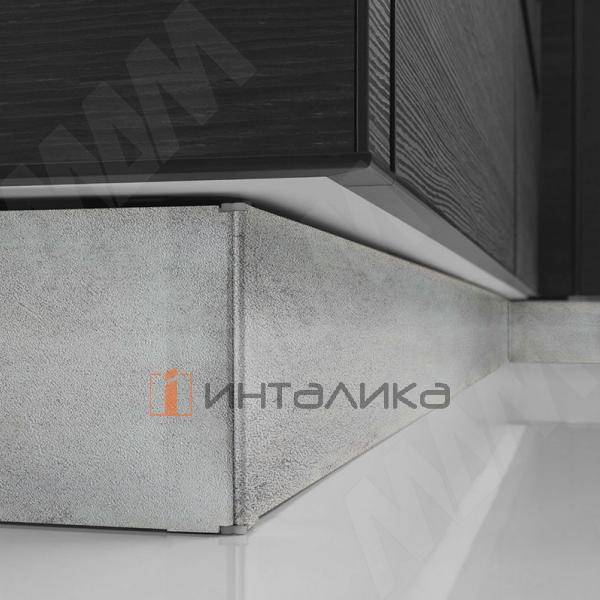 Цоколь пластиковый (высота 150, длина 4000 мм), Бетон светлый (15.0510R 4M) – 3