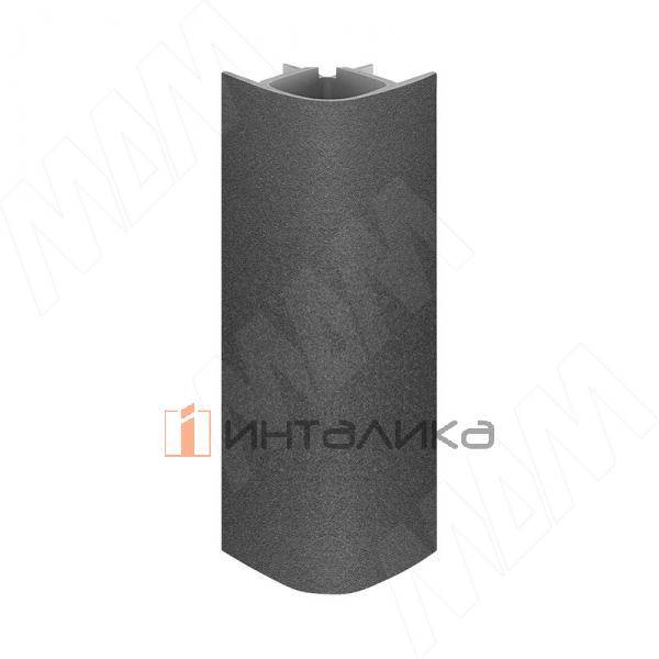 Уголок 90 градусов универсальный (высота 100), графит зернистый (19.0122R.10) – 1