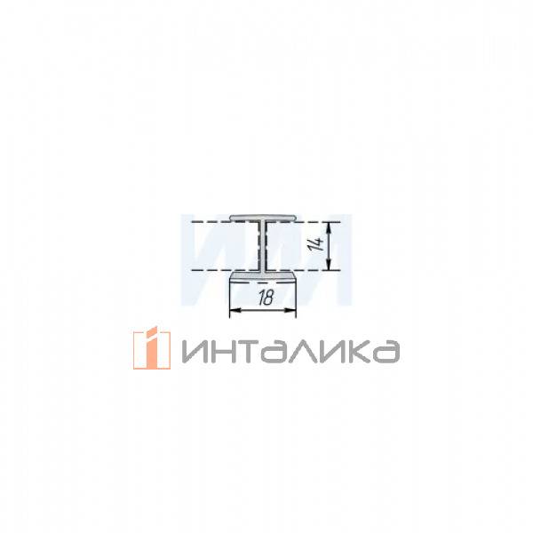 Соединитель 180 градусов (высота 150), дуб сонома (19.1304R.25) – 3