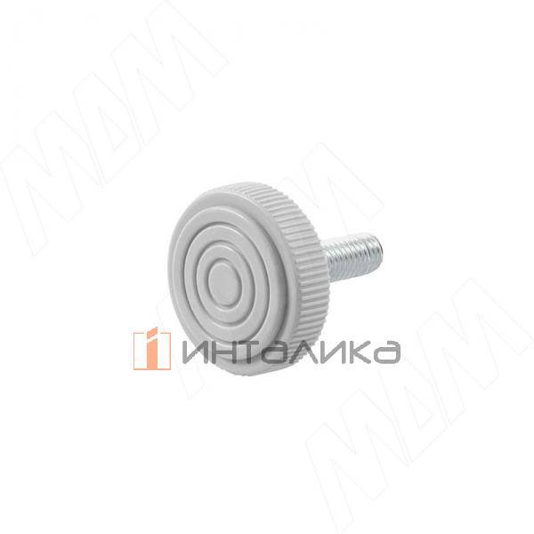 Ножка мебельная, М6 Х 20, серая (PI01.M6X20.GR) – 2