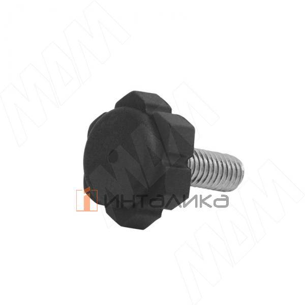 Ножка мебельная, М10x30, черная (PI07.M10X30.BL) – 2