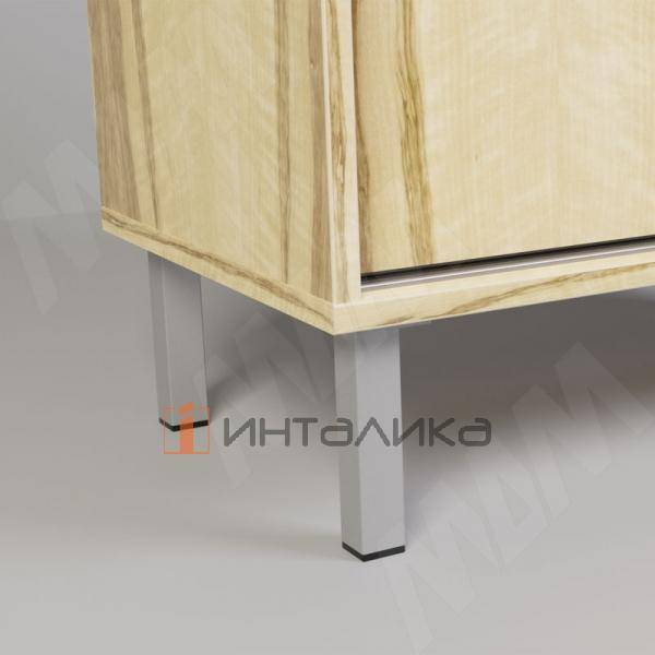 Опора 30х30х1,2 Н150мм хром матовый (FIX022.150.CRM RU) – 2