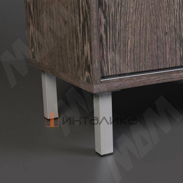 Опора 30х30х1,2 Н150мм хром матовый (FIX022.150.CRM RU) – 3