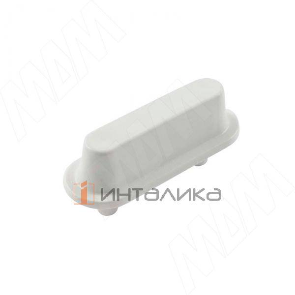 Подпятник двойной, под отверстия диаметром 5мм, белый (HL.43X15.WH) – 2