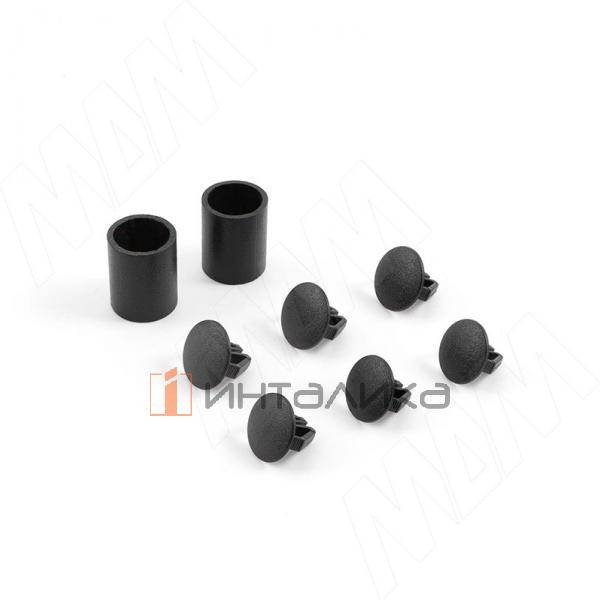 Металлокаркас-рамка для полок 740x350мм черный (RAL 9005, муар) (MF.02.740x350.BLC) – 2