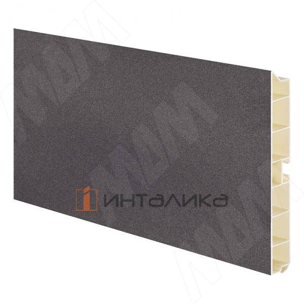 Цоколь пластиковый (высота 100, длина 4000 мм), серый металлик (10.0495 4M) – 1