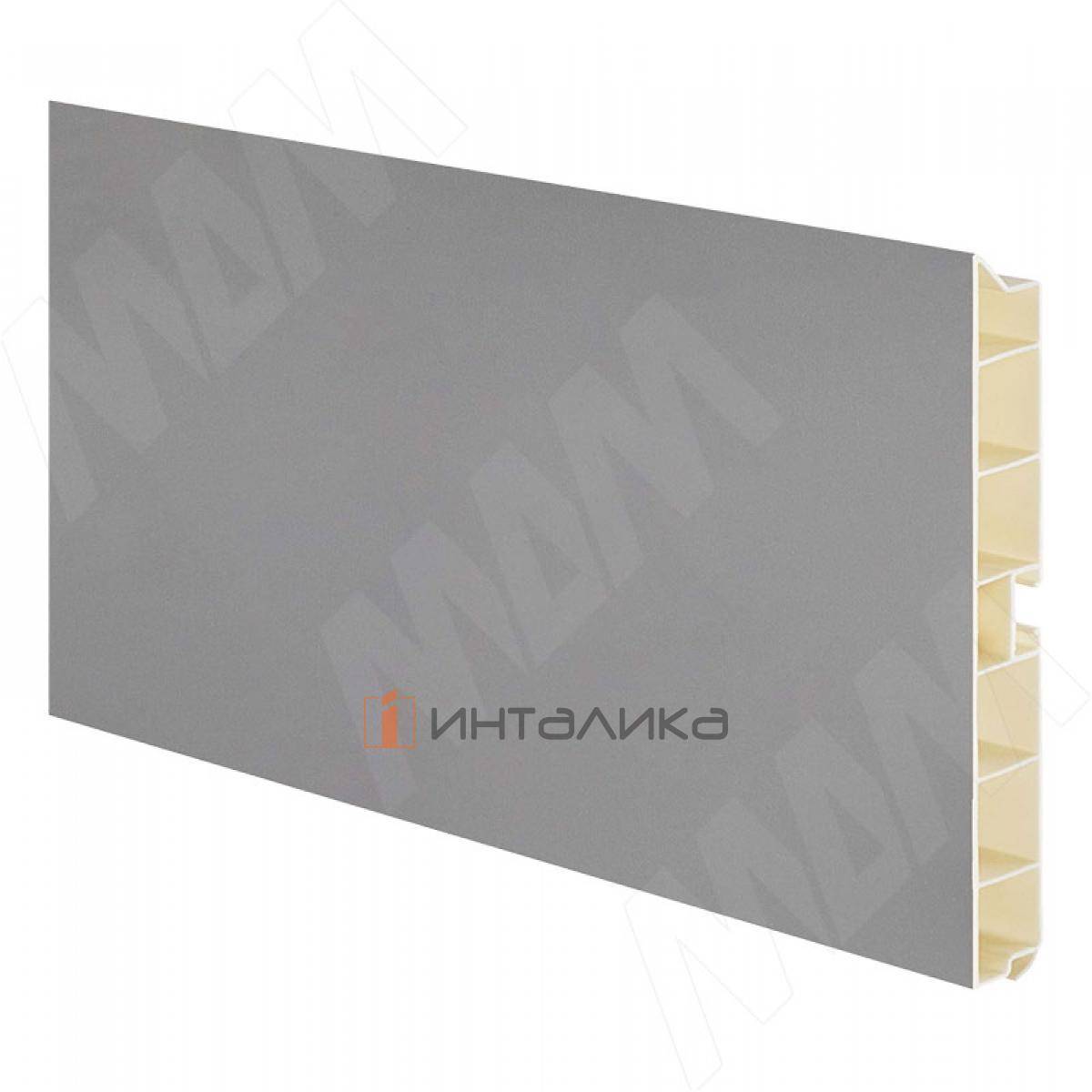 Цоколь пластиковый (высота 100, длина 4000 мм), серый MDC (10.0512 4M)