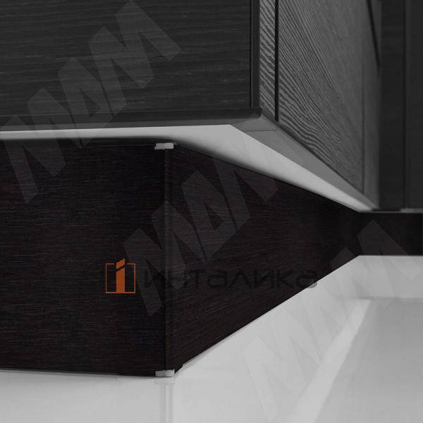 Конечный элемент (высота 100), черный брашированный (19.0499.40) – 3