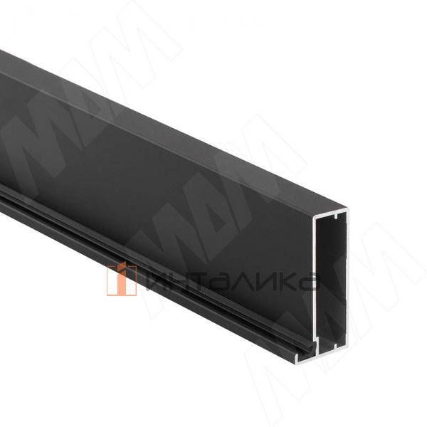 INTEGRO Профиль рамочный широкий, 45х20х4, черный, L-6000 (IN09137A) – 2