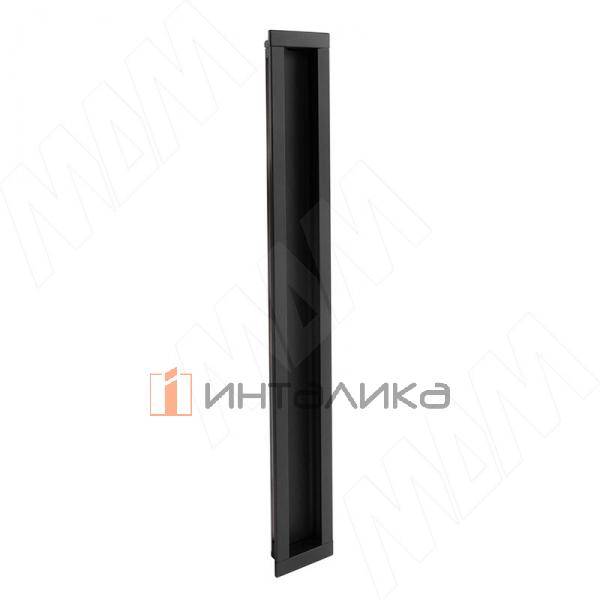 Ручка-раковина 320мм крепление саморезами черный матовый (SH.RU3.320.BL) – 2