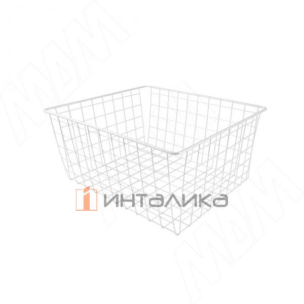 BASE Корзина сетчатая, 190x400x600 мм, белый (КС194060 БЕЛ) – 1