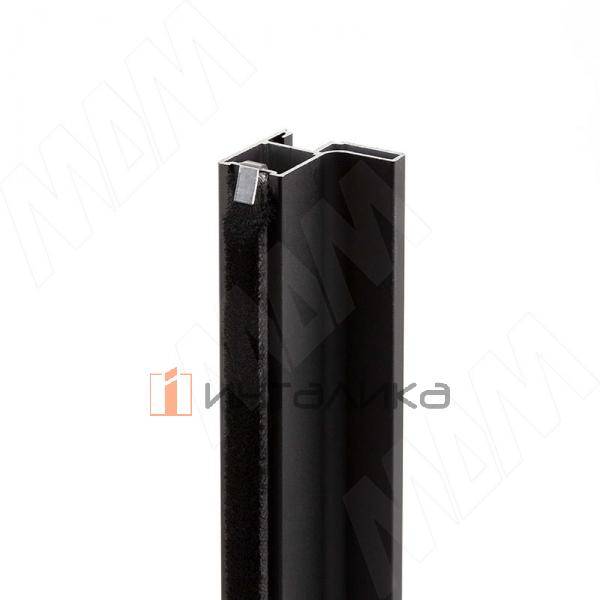 INTEGRO Щеточный уплотнитель, черный, 12 мм (BR3P12BL) – 3