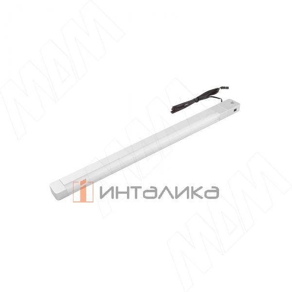 CASETO Светильник светодиодный для подсветки ящиков с ИК-выключателем на преграду, цвет серебро, 12V, 412мм, нейтральный белый 4000К, 3,6W (CA12-450DS-NW4) – 2