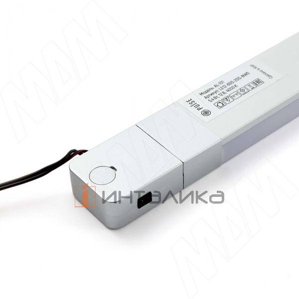 LINE Светильник светодиодный с ИК-выключателем на преграду, цвет серебро, 12V, 559мм, нейтральный белый 4000К, 5,4W (LE12-600-2DS-NW5) – 6