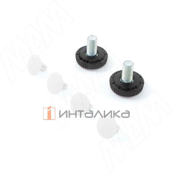 Дижон опора для стола П-образная, 50х10, 445х1040 (+10 мм), белый (RAL 9003, муар) – 4