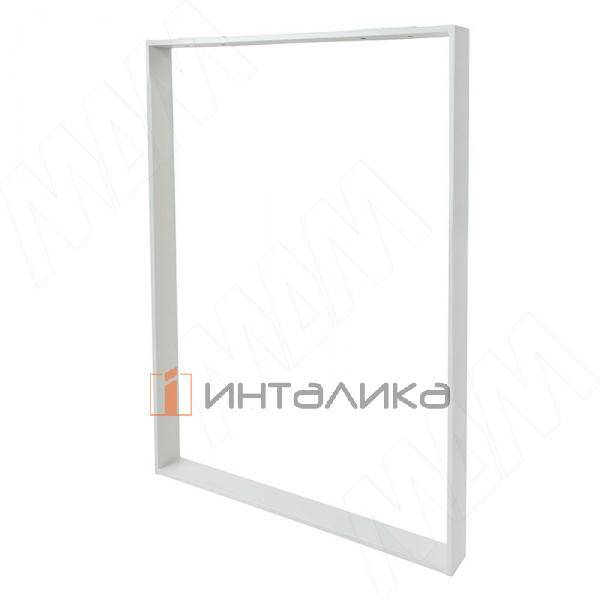 Дижон опора для стола П-образная, 50х10, 595х715 (+10 мм), белый (RAL 9003, муар) (DJ50X10/595X715 WT) – 6