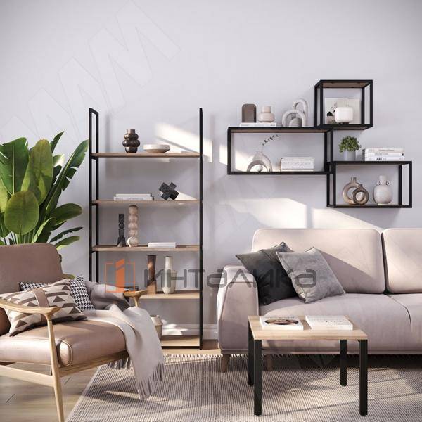 Лион опора для стола П-образная, 595х400 мм, черный (RAL 9005, муар) – 6