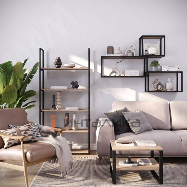 Нант опора для стола П-образная, 595х400 мм, черный (RAL 9005, муар) – 6