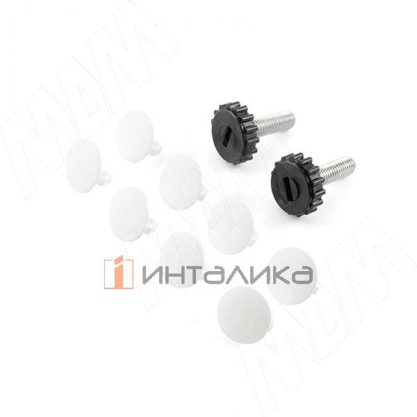 Виго опора для стола П-образная, 60х30, 595хH715+10 мм, белый (RAL 9003, муар) – 4