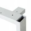 Превью Виго опора для стола П-образная, 60х30, 595хH715+10 мм, белый (RAL 9003, муар) – 3