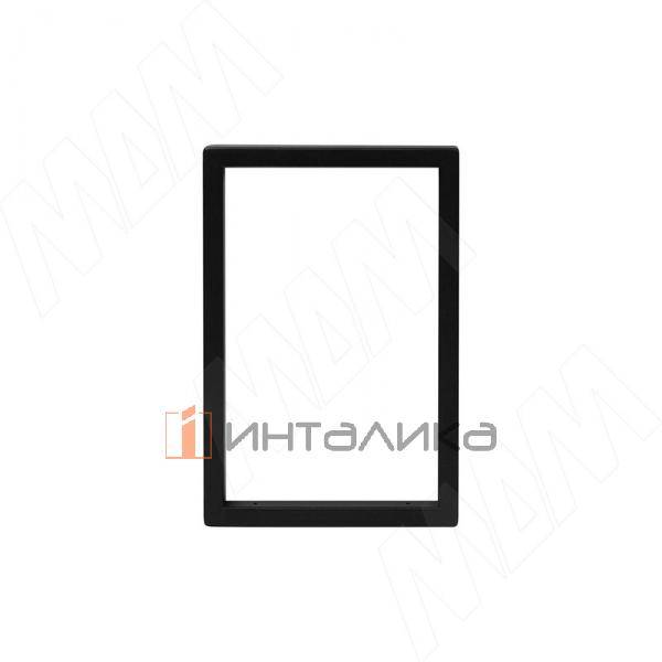 Металлокаркас-рамка для полок 380х250мм черный (RAL 9005, муар) – 2