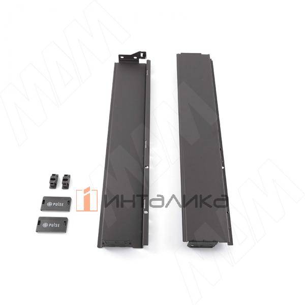 GX Box Комплект боковин ящика H80 мм, 500 мм, темно-серый  – 2