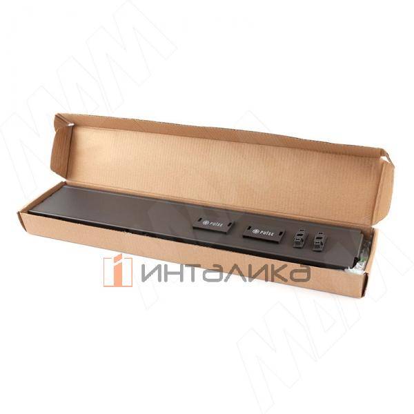 GX Box Комплект боковин ящика H80 мм, 500 мм, темно-серый  – 4