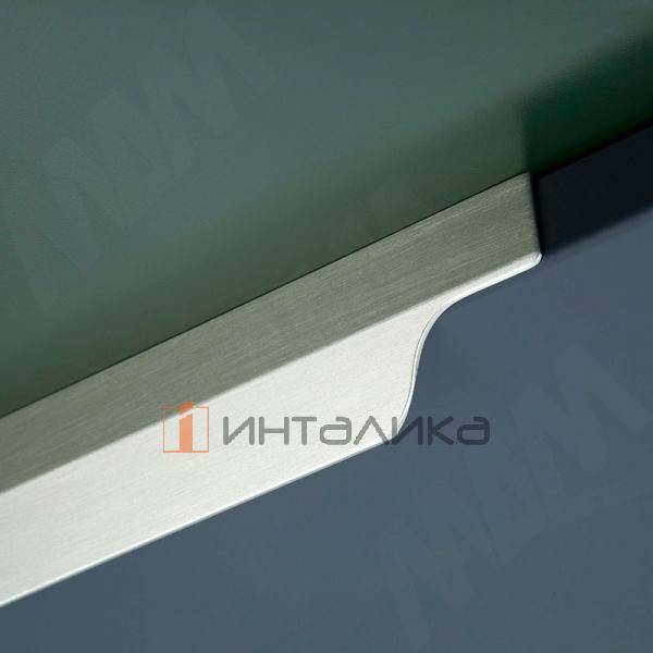 Профиль-ручка 200мм крепление саморезами нерж. сталь – 3