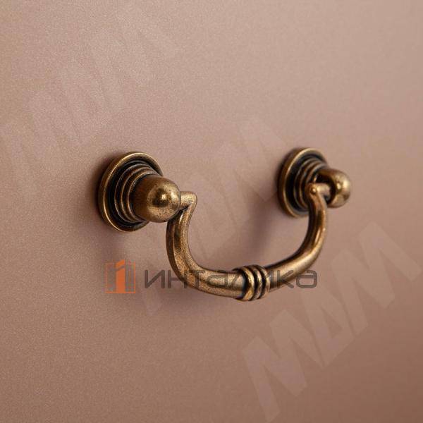 Ручка-скоба 64мм бронза состаренная – 2