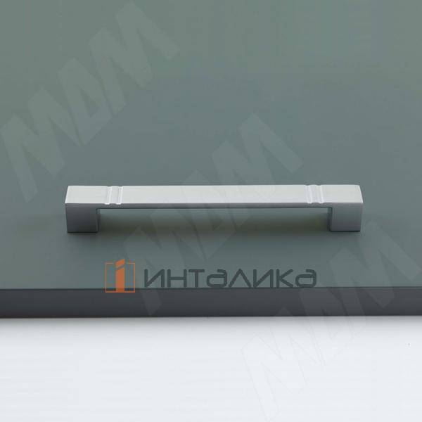 Ручка-скоба 128мм хром матовый – 2