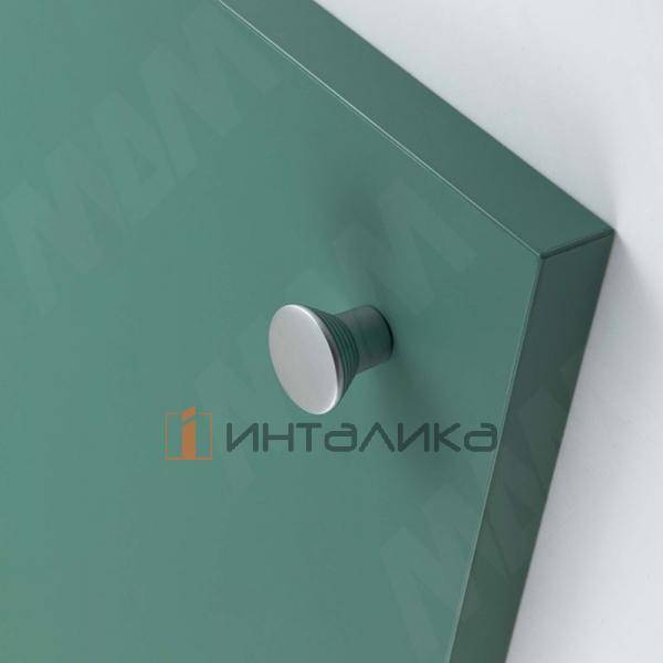 Ручка-кнопка D24мм хром матовый – 2