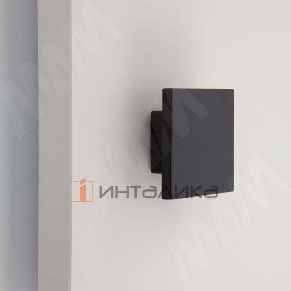 Ручка-кнопка 16мм черный матовый – 2