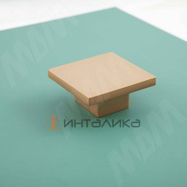 Ручка-кнопка 16мм  золото матовое – 2