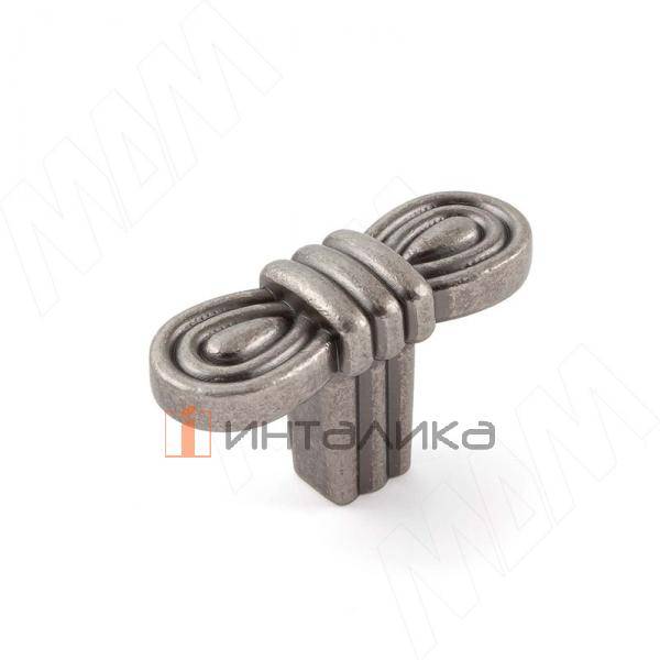 Ручка-кнопка серебро состаренное – 1