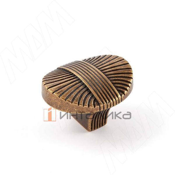 Ручка-кнопка бронза состаренная – 1