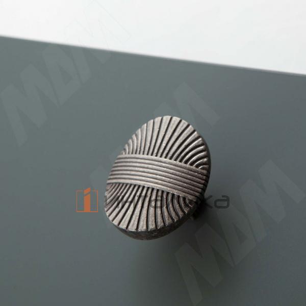 Ручка-кнопка серебро состаренное – 2