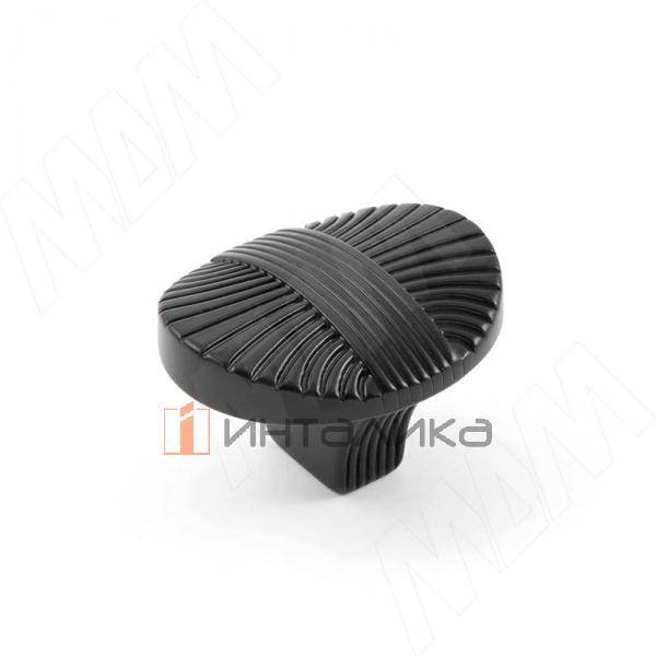 Ручка-кнопка черный матовый – 1