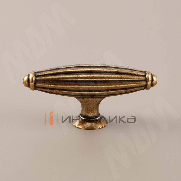 Ручка-кнопка бронза состаренная – 2