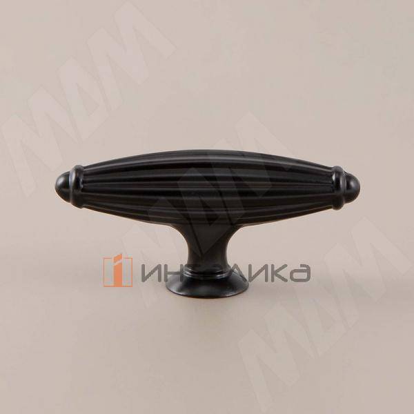 Ручка-кнопка черный матовый – 2