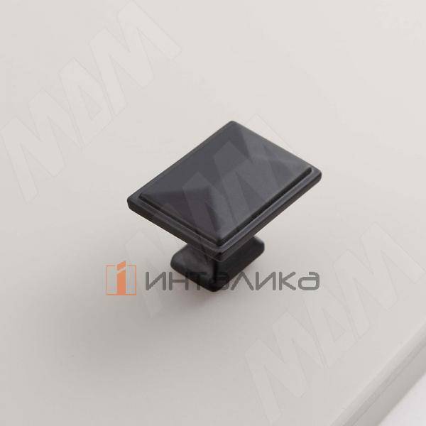 Ручка-кнопка черный матовый – 2