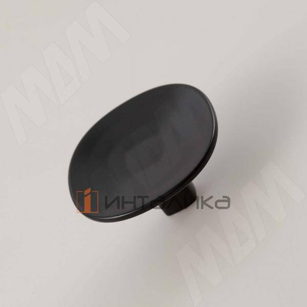 Ручка-кнопка черный матовый – 2