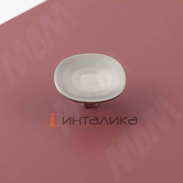 Ручка-кнопка нерж.сталь – 2