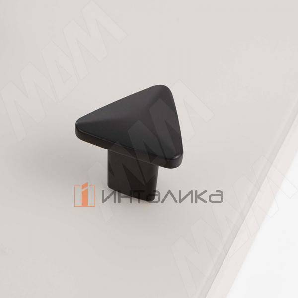 Ручка-кнопка черный матовый – 2