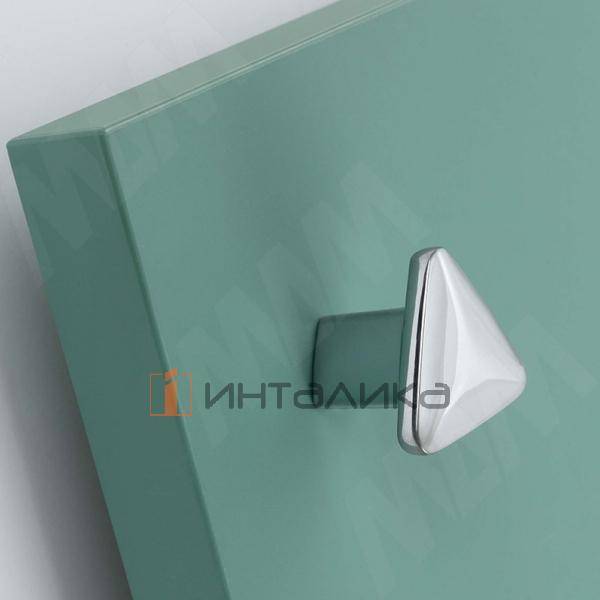 Ручка-кнопка хром – 2