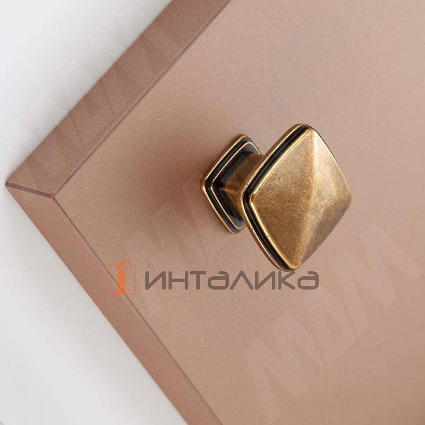 Ручка-кнопка бронза состаренная – 2